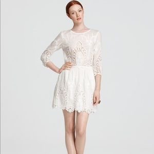 Dolce Vita Valentina White Lace Dress Size S